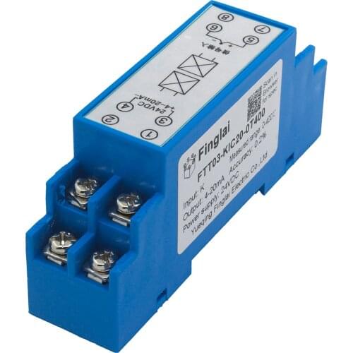 FTT03 0-20mA output K isolated type temperature transmitter module SBWZ temperature amplifier templifier