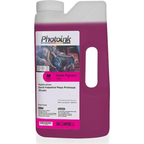 Ricoh Gen4 / Gen5 Head for 1000 ml RED MAGENTA Textile Have 141041915
