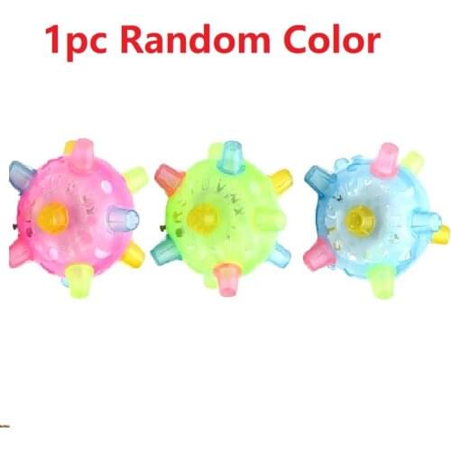 Jumping Activation Ball for Dogs Flashing Ball Light Sounds Jump Automatically LBShipping