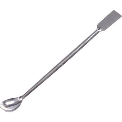 Length 200mm High Quality Horn Spoon,Medicinal ladle with Spatula,Laboratory Supplies ZMONH
