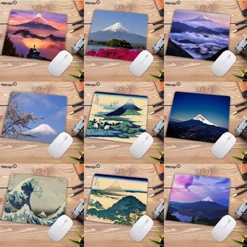 Mairuige Mount Fuji Mousepad 22X18CM Lest-selling Laptop Office Rubber Mouse Pad for Desktop Computer Mousepad for CSGO Mousepad