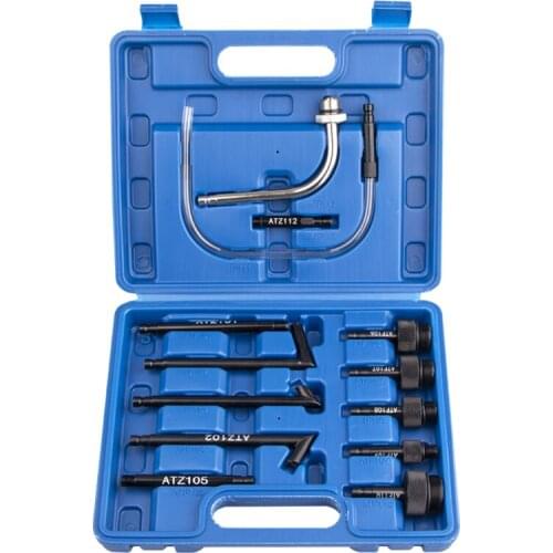New Arrival!Transmission Oil Refilling Refill Tool Kit 13Pcs Oil Filling Adaptor Set CVT Transmission Service Adapter
