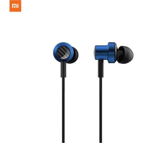 Xiaomi Double Dynamic Earphone In-ear 3.5mm Headset HandsFreeMic Stereo Earbuds For iPhone X XS 7 8 Samsung S8 S9 S10 Xiaomi 9