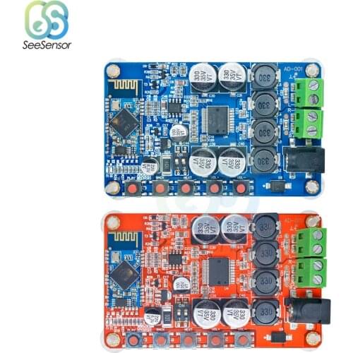 New TDA7492P 50W+50W Wireless Bluetooth 4.0 Audio Receiver Digital Amplifier Board 2.1 Interface 8 ~ 25V DC Power Supply
