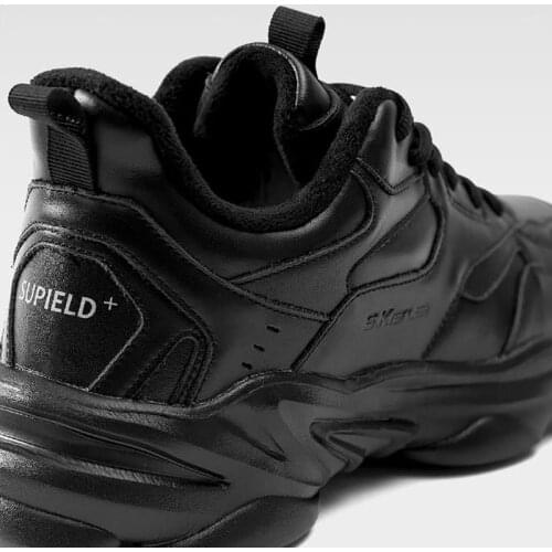 Supield Aerogel Cold-proof Shoe Cowhide Old Shoe For Men Women Small White Shoe Lightweight Cold Resistance Warm Sport Shoe