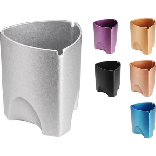 Aluminum Alloy Triple-cornered Ashtray Thickened Home Living Room Internet Cafe Bar KTV Ashtray Creative Metal