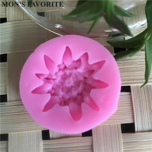 1Pcs Flower Chocolate Candy Jello Silicone Mold Mould Cake Tools Bakeware Sugar Craft D066