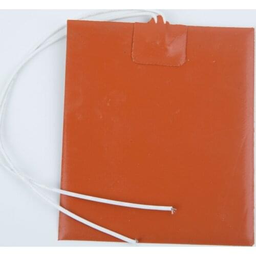 12V 12W Silicone Heater Pad For Printer Heated Bed Heating Mat 100*120mm Temperature Controller Incubator Mat Tools