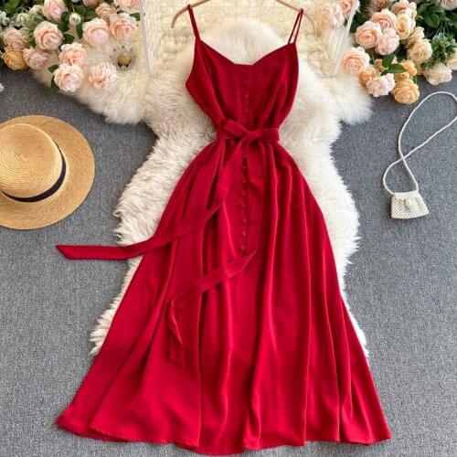 Sweet Memory Sleeveless Summer Dresses