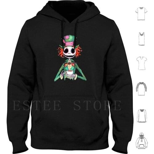 Jack Hatter Hoodies Long Sleeve Hatter Jack Mad Alice Mashup