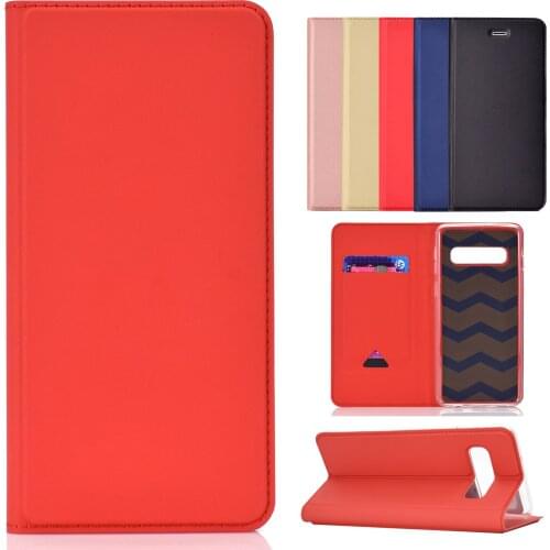 Ultra-thin flip phone case with bus card slot shell for s8 plus s9 plus s10 plus s20plus S20