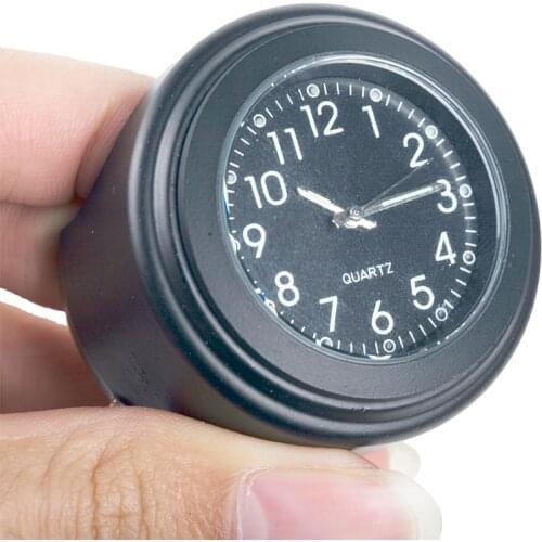 Universal Waterproof 7/8" Motorcycle Bike Handlebar Clock Quartz Watch Clock For Harley Honda Yamaha Kawasaki Accessories 2020