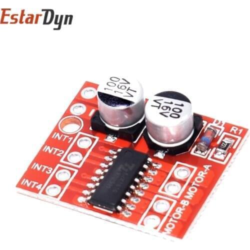 10pcs 2 DC motor drive module reversing PWM speed dual H bridge stepper motor Mini victory L298N