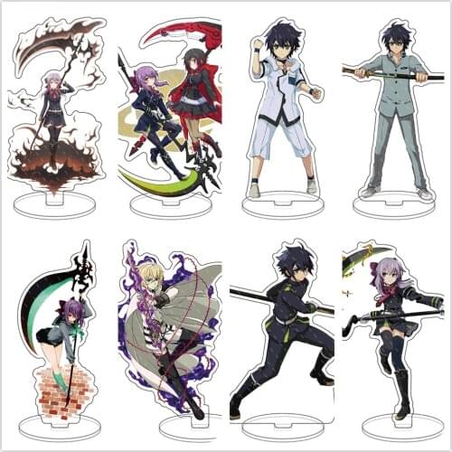 Anime Seraph of the End / Owari no Seraph Yuuichirou Hyakuya Acrylic Stand Figure Desk Decor Collection Model Toy Cosplay Doll