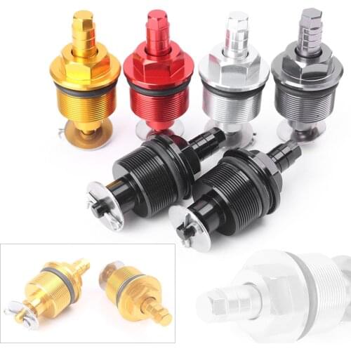 For Honda CBF125 Front Shock Absorber Screw Cover Cap Preload Adjusters Fork Bolts 31MM Aluminum Motorbike Parts Accessories