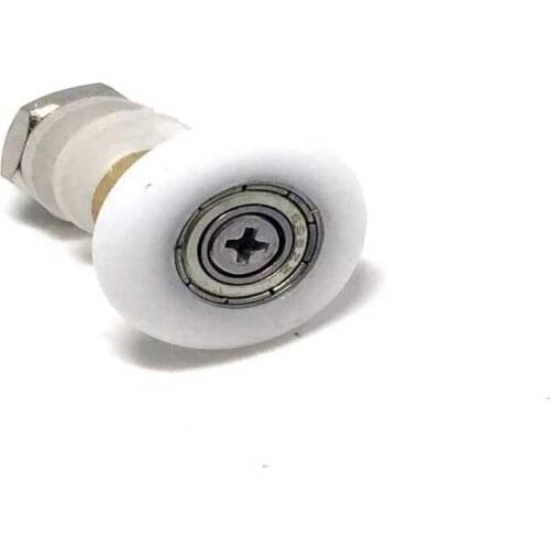 Shower door roller curved shower door rollers