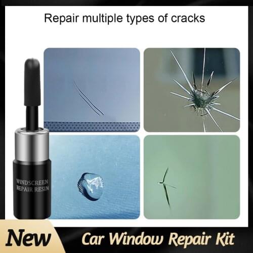 Car Windshield Repair Tool Car Window Glass Cracked Scratch Restore Kit Auto Glass Scratch Repair Window Screen Polishing