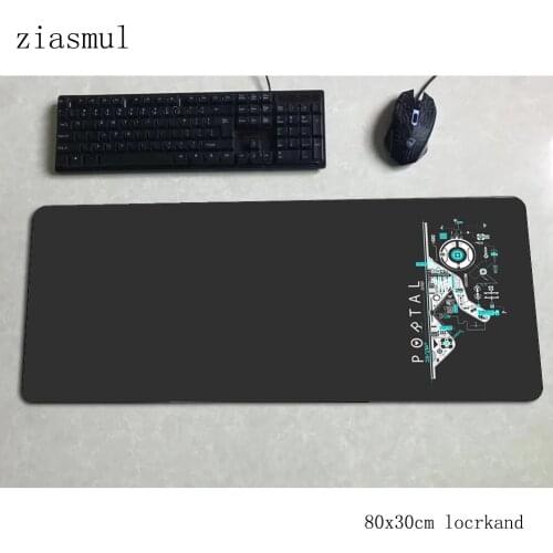 Portal 2 mouse pad gamer present 800x300x3mm notbook mouse mat gaming mousepad large Birthday pad mouse PC desk padmouse mats