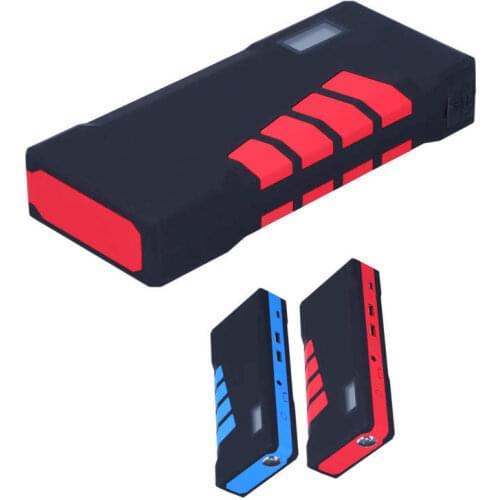 Battery Tray Cover Cap Car Accessories DC12V Car Starter Box Portable Battery Pack with LED Headlight EVA Bag