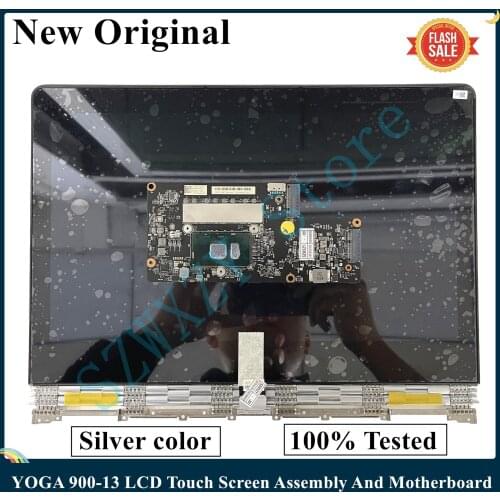 SZWXZY New Original 13.3" 3k 3200x1800 LCD For Lenovo Yoga 900-13ISK LCD Touch Screen Assembly gold Silver color and Motherboard