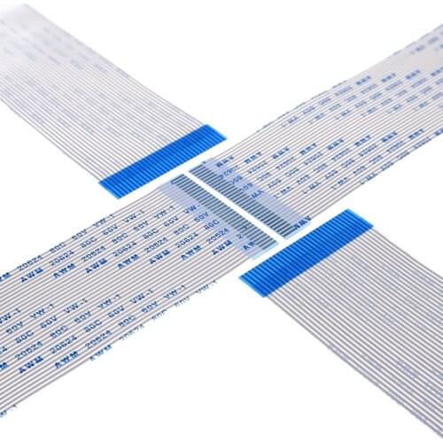 10pcs Flexible Flat Cable FFC 32 PIN same Side 1.0 mm pitch Length 200mm Forward Type A Isotropy