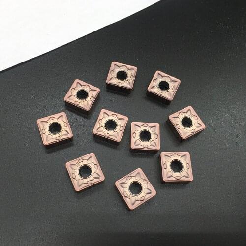 10PCS SNMG120412 MM 1125 External Turning Tool Carbide Insert Carbide Tip Cutting Lathe CNC Tools Lathe Cutter Stainless Steel