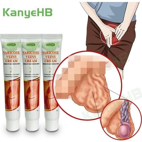3pcs Scrotum Varicose Veins Cream Varicosity Treatment Ointment Relief Scrotum Veins Pain Phlebitis Angiitis Medical Cream A641