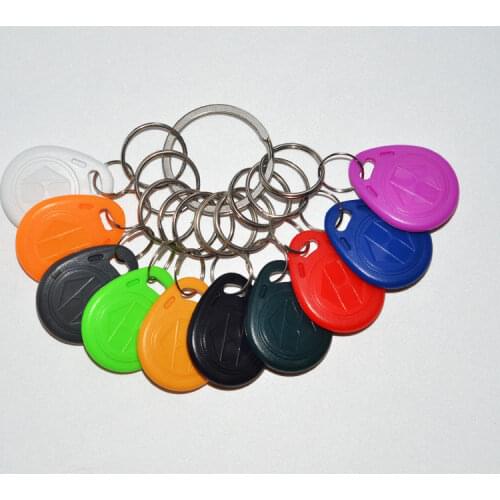5/10Pcs EM4305 Copy Rewritable Writable Rewrite EM ID keyfobs RFID Tag Key Ring Card 125KHZ Proximity Token Access Duplicate