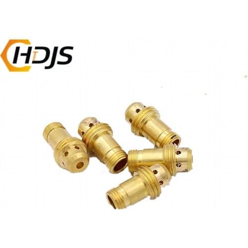 5pcs/ argon arc welding gun accessories QQ-150A argon arc welding gun connector connector tungsten needle connector