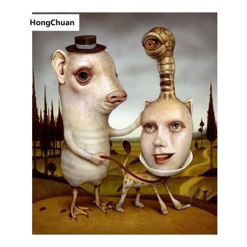 5D DIY square/round diamond painting "abstract cartoon character" diamond mosaic cross stitch Home decoration Christmas gifts