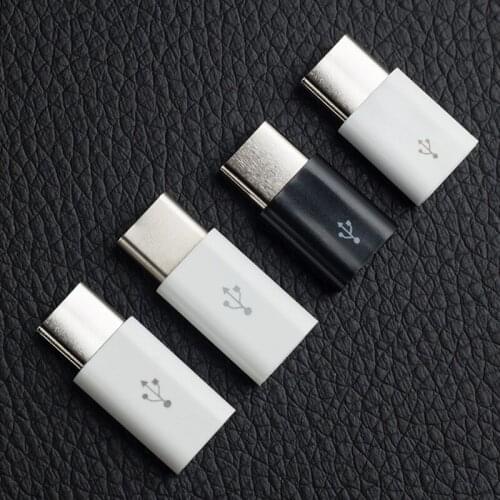 Mobile Phone Adapter MicroUSB To USB C Adapter Microusb Connector for Huawei Xiaomi Samsung Galaxy S21 S20 S9 Adapter USB Type C