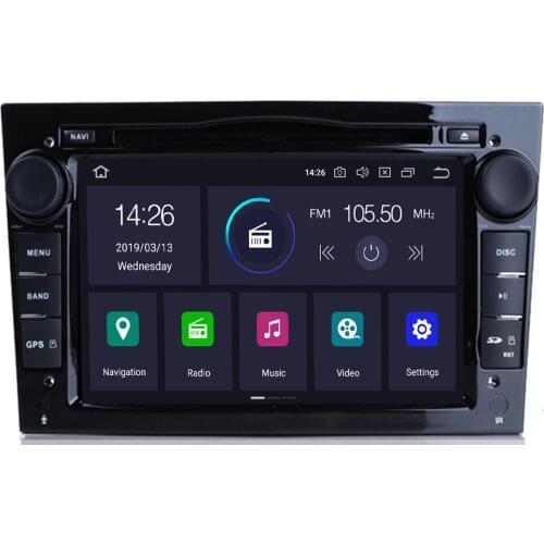 IPS DSP 4GB Android 10 2 DIN CAR GPS for opel Vauxhall Astra H G J Vectra Antara Zafira Corsa Vivaro Meriva Veda DVD PLAYER
