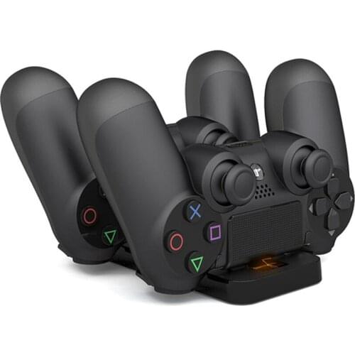 Base Charging Support for Sony PS4 Play Station Playstation PS 4 Game Console Battery Charger Dock Hand Control Controller Stand