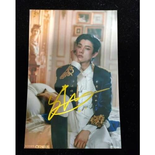 ENHYPEN JAKE Autographed Signed Photo COLLECTION 4*6 K-POP 062021