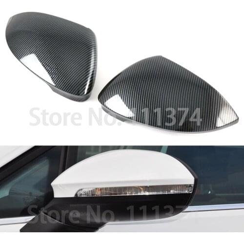 Carbon Rearview Turning Mirror Cover For Volkswagen VW Golf 8 MK8 Pro 2021 2022 Styling Trim Accessories