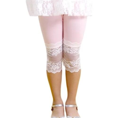 New Summer Kids Girls Leggings Children Baby Girl flower Toddlers comfort Stretchy Fashion Pants Trousers Hot 4colors