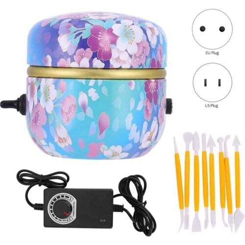 Mini Pottery Wheel Machine,2000RPM Electric Clay Tools for Ceramic Art