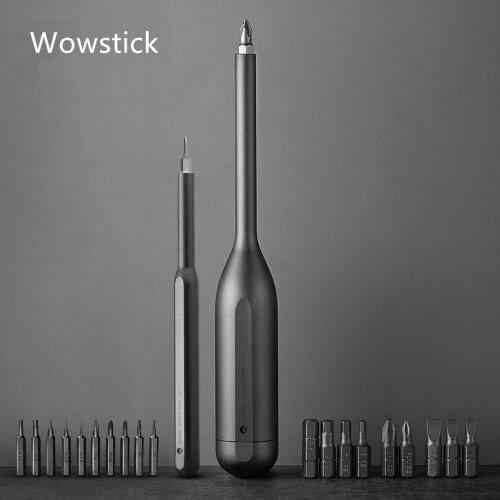 Youpin wowstick Daily Use Screwdriver Kit 22 in 1 Precision Magnetic Bits Alluminum Box DIY Screw Driver Set For Smart home