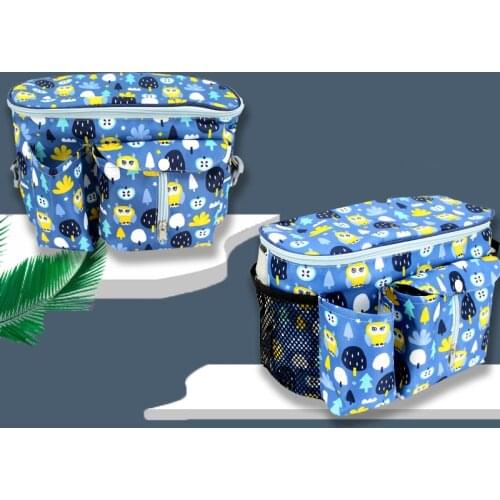 Baby Stroller Organizer Bag Large Capacity Diaper Bags Oxford Cloth Travel Hanging Carriage Mommy Bag Infant Care Nappy Bag