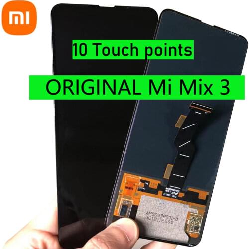 Super Amoled LCD Display For XIAOMI MIX 3 Touch Screen Digitizer Assembly For Mi Mix3 Mix 3 LCD for mix 3 5G LCD