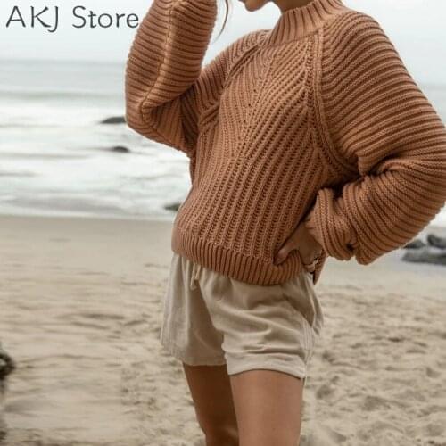 Autumn and Winter Knitted Turtleneck Sweater