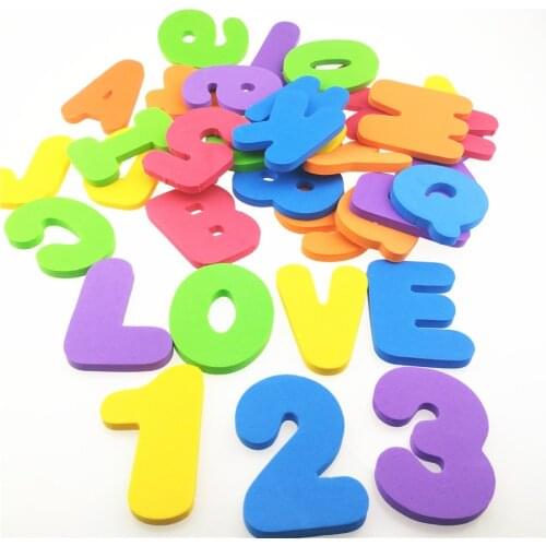Swimming toys Bath Toys Floating toy Alphabet educational toy ( 36 pcs per lot)