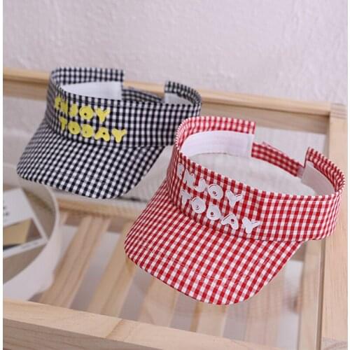 Laid Baby Empty Top Hat Summer Cotton Baby Boys Girls Baseball Caps Outdoor Sport Kids Children Adjustable Sun Hat