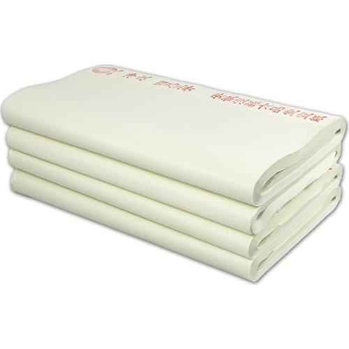 100sheets Rice Paper Papel De Arroz Para Decoupage Calligraphy Half-Ripe Xuan Paper Calligraphy Painting Supply Papel Arroz