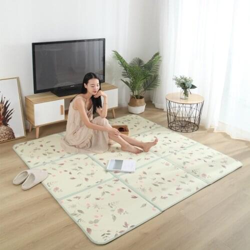 Nordic Folding Rattan Carpet bedroom tatami rug living room mat summer cool bedside baby crawling mat parlor tapete customized