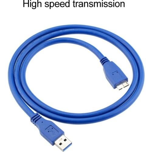 USB 3.0 Male A To Micro B Data Cable Cord High Speed External Hard Drive Disk Cables 4.8Gbps Mayitr Data Cable