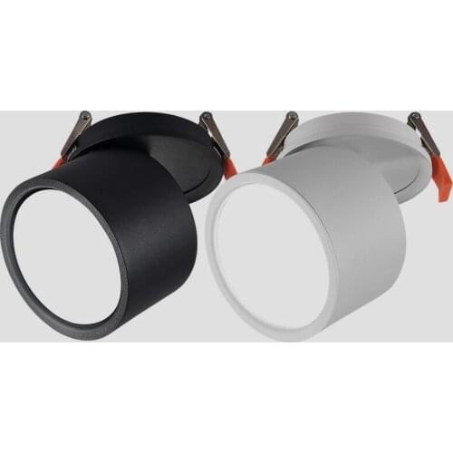 Dimmable Anti Glare Recessed LED Downlights 7W/10W/12W/15W LED Ceiling Spot Lights AC85~265V Background Lamps Indoor Lighting