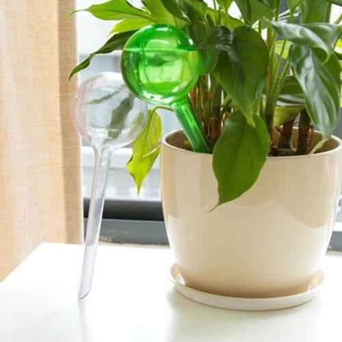 1/5pcs Plant Automatic Self Watering Water Feeder Plastic PVC Ball Plant Flower Water Feeder Garden Indoor Outdoor Watering Cans