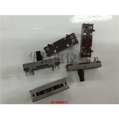 5pcs/lot 3 cm straight slide fader single potentiometer B50K handle length 10MM