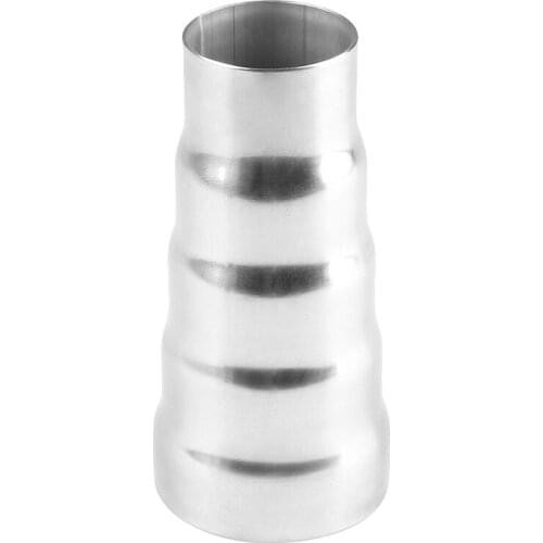 Car Stainless Steel Exhaust Adapter 5 Step Reducer Adapter Connector Pipe Cone 5 Step Universal Reducer